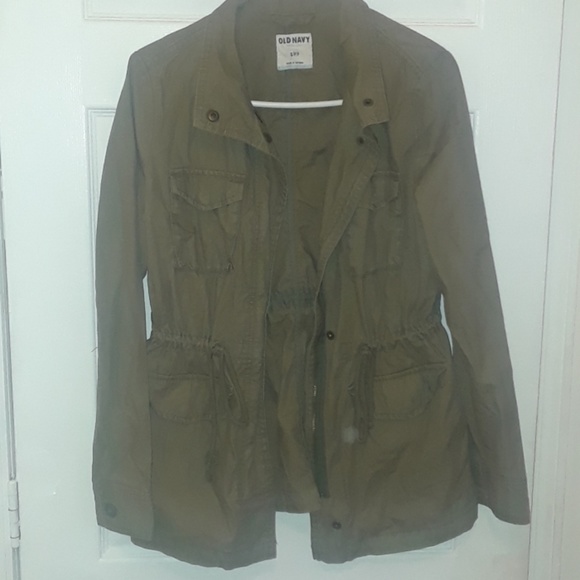 Old Navy Jackets & Blazers - Army green cargo jacket